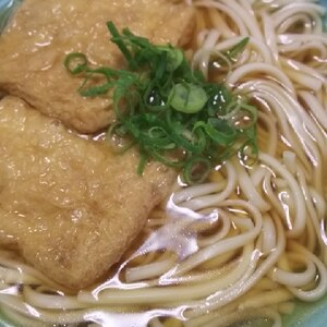 簡単！お手軽なきつねうどんの作り方￼